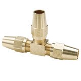 Tube to Tube - 90 Elbow - Air Brake D.O.T. Compression Style Fittings, AB